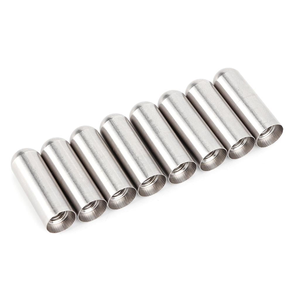 Tebru Car Door Hinge Pins,8Pcs Door Hinge Pins Bolts Stainless Steel