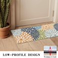 thumbnail image 3 of Bohemian Retro Floral Non-Slip Entryway Door Mat,Boho Indoor Decor Durable Low Plush Door Mat,Washable Welcome Rug for Patio Hallway Home Decor 16x47 Inches, 3 of 7