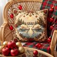 thumbnail image 4 of Christmas 2D Pillow Cover, Xmas Throw Pillow Case, Sofa Bedroom Home Holiday Decor, 17.71 in, 4 of 6