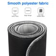 thumbnail image 7 of Gray Fine LinesLine Theme&nbsp;mousepad Gamingwaterproofwashable&nbsp;for Office Home Work GamingmousepadRubber Base Mousepad with Stitched Edges 31.5x11.8inches, 7 of 7