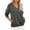 Gray, variant on Vivianyo HD Women's Spring Fall Winter Deep V-Neck Pullover Sweatshirt, Womens Loose Casual Long Sleeve Stretch Hem Sweat Tops, Women's White, Sizes S-2XL