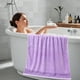 thumbnail image 1 of Toalla de baño de fibra de bambú | Toalla gruesa, suave y absorbente para adultos con piel sensible | 55x28 pulgadas | Secado rápido | Ideal para hogar, gimnasio, spa, playa | Duradera y de larga, 1 of 6