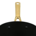 thumbnail image 3 of Oster Abbottsford 2.5 Quart Nonstick Aluminum Saucepan with Glass Lid in Black, 3 of 7
