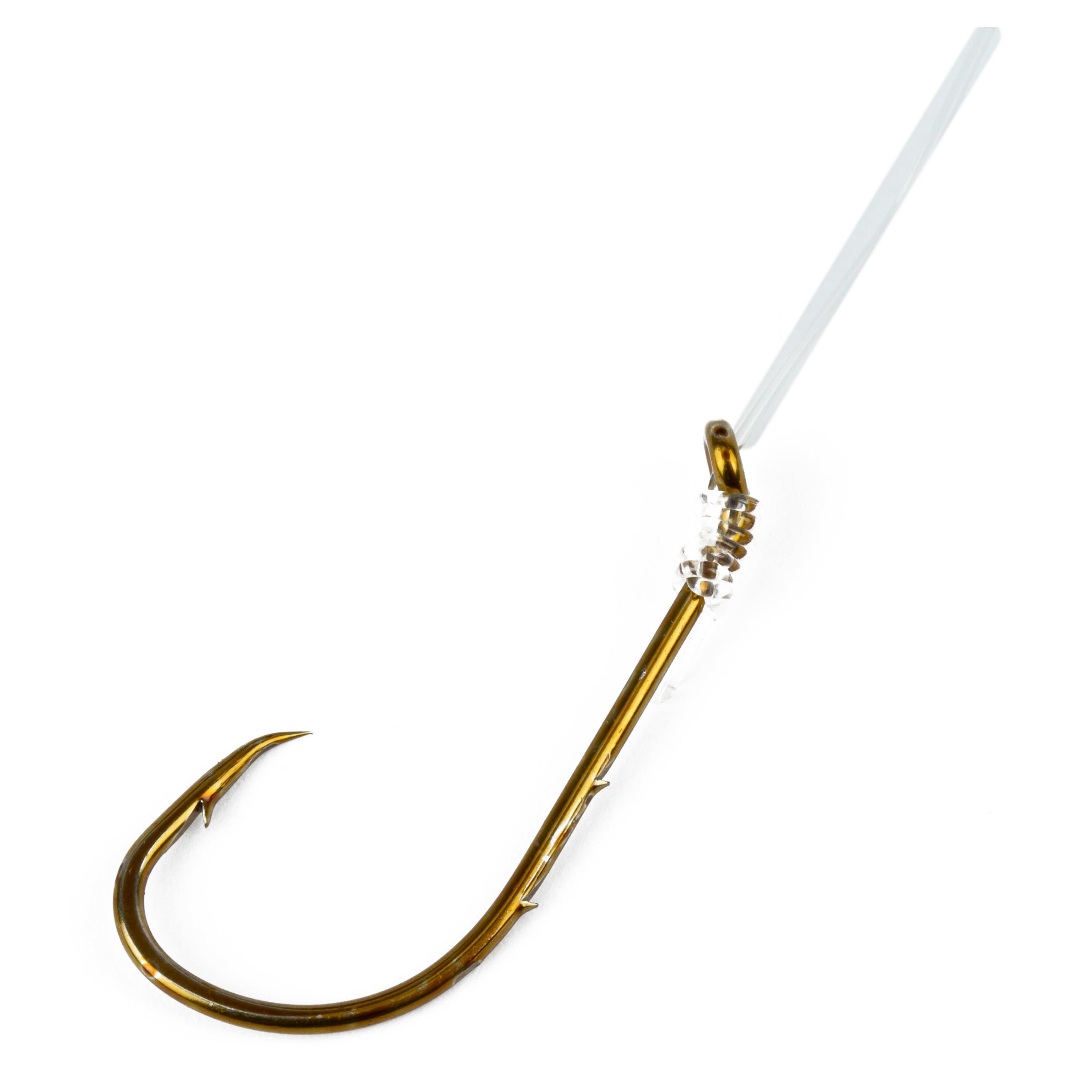 Ozark Trail Baitholder Snelled Fishing Hooks, Size 2, 8-Pack