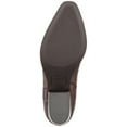 thumbnail image 4 of STYLE & COMPANY Womens Brown Comfort Perriee Round Toe Block Heel Zip-Up Western Boot 9.5 M, 4 of 4