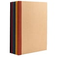 thumbnail image 1 of Título del producto: Cuadernos PAPERAGE, paquete 6, cubierta kraft con lomos joya, 120 páginas, papel rayado, tamaño pequeño - Uso escolar, oficina u hogar, 1 of 3