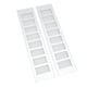 thumbnail image 1 of 2 Pcs Rejilla De Ventilación De Ventilación De Aire, Placa De Ventilación Rectangular De aleación De Aluminio Para El Armario Del Gabinete Del Gabinete, Hecha De aleación De, 1 of 7