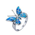 thumbnail image 3 of Elegant Rhinestone Ring Simple-Alloy Jewelry Accessories Female Personality Gift, 3 of 9