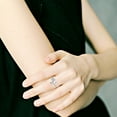 thumbnail image 1 of IFANLANDOR 2Ud Anillo Ajustable Plata Forma Cisne Para Tejido Y, 1 of 8