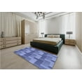 thumbnail image 5 of Ahgly Company Machine Washable Indoor Rectangle Transitional Sky Blue Area Rugs, 7' x 10', 5 of 7