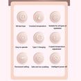 thumbnail image 3 of Rizador De Pestañas Con Calefacción, Rizador De Pestañas Con Calefacción De Larga Duración De 3 Engranajes Para El Hogar, 3 of 7