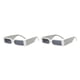 thumbnail image 3 of Qarigey Gafas de sol rectangulares, gafas para los ojos, gafas a prueba de sol para hombres, gafas de protección a prueba de polvo, gafas Type4 NO4, 3 of 6