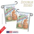 thumbnail image 3 of Breeze Decor - Bunnies With Umbrella Spring - Seasonal Easter Impressions Decorative Vertical Garden Flag 13" x 18.5" Printed In USA, 3 of 4