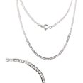 thumbnail image 1 of JOYARIS Cadena De Plata Ley .925 Gucci Diamantada 50 Cm X 2 Mm DM-0000901, 1 of 3