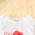 thumbnail image 4 of Gerichy Baby Boy Christmas Outfit My First Christmas Letter Romper+Pants+ Hat 3PC Clothes Set 0 3 6 12 18 Months, 4 of 7