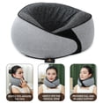 thumbnail image 6 of Memory Foam Neck Pillow | Travel Neck Pillow，Ergonomic U-Shaped Travel Pillow with Neck Support, Breathable & Washable Cover, Includes Storage Bag–Ideal for Office, Car, Plane, Bus, 6 of 6