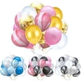 thumbnail image 4 of Fijaron de Látex Yuyangstore conjuntos de globos de ágata confeti 20pcs, 4 of 7