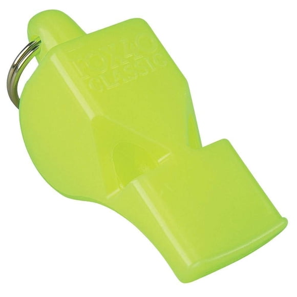 Silbato de seguridad Fox 40 Classic neón sin bolita 115 dB