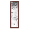 thumbnail image 2 of ArtToFrames 10" x 37" Honors Mahogany with Gold Picture Frame, 10x37 inch Brown Wood Poster Frame (WOM-5156), 2 of 7