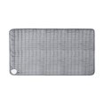 thumbnail image 1 of Manta térmica ajustable para cuello y hombros, 76x40 cm, 6 niveles de calor, temporizador de 4 posiciones (30/60/90/120 min), lavable a máquina, color gris plateado, enchufe americano 120V., 1 of 6