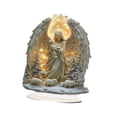 thumbnail image 2 of Luzkey 2D Christmas Angel Nativity Scene Table Sign 6.7x7.8inch Waterproof Decorative Lightweight Desk Collection Desktop Decoration Style B, 2 of 8