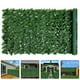thumbnail image 4 of Pared de plantas verdes simuladas, cerca de plantas verdes artificiales, decoración de patio, enrejado de hojas artificiales, 4 of 7