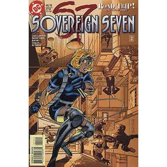 Sovereign Seven #11 VF ; DC Comic Book