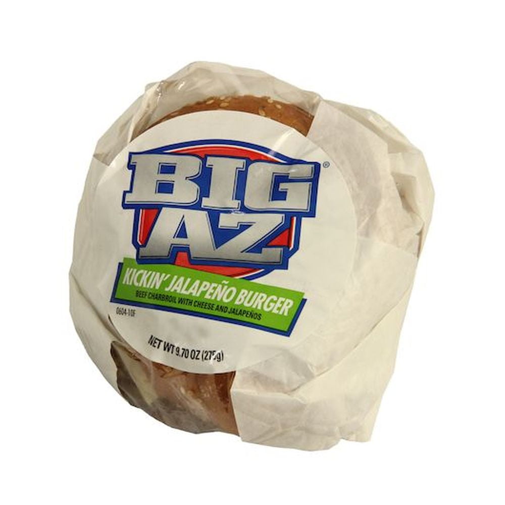 Advance Pierre Big Az Jalapeno Cheeseburger 9.7oz (PACK OF 10)