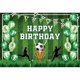 thumbnail image 3 of Fondo de cumpleaños de fútbol personalizado, decoración de estadio de campo de fútbol, Fondo de foto de pastizales para niño, pancarta de pastel, accesorios de fotografía, 3 of 5