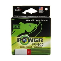 PowerPro Braided Fishing Line, 40lb x 150yd v red,  [21100400150V]