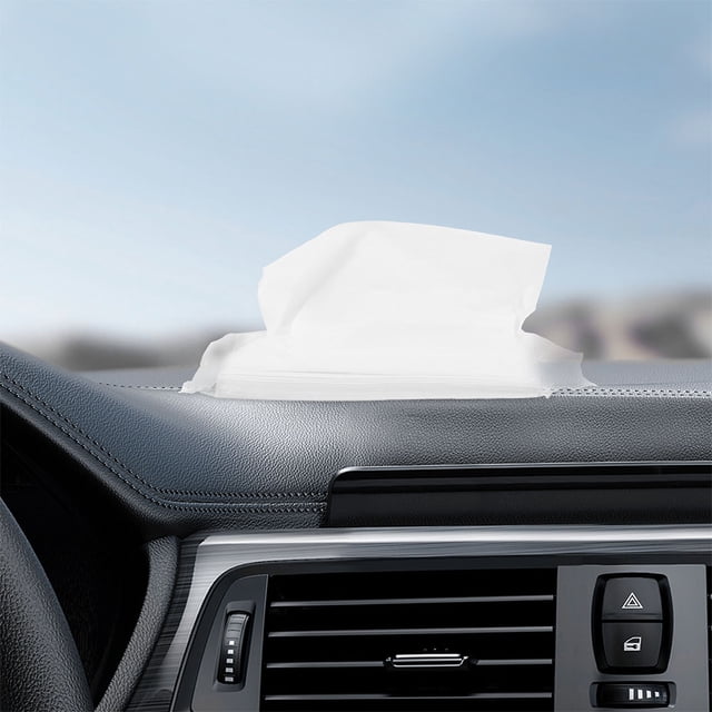 Moluckfu 15Ud De Papel Facial Para Organizador De En Auto Color