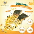 thumbnail image 4 of Amazin Choices Seaweed Crunch with Nuts, Classic Taste, Seaweed Sandwich, Seaweed Snack 16-pack ( Paper Box ), 4 of 6