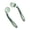 Blue, variant on KGJQ Baby Training Fork And Spoon Set, Flexible Non-Slip Utensils, Rounded Edges Self-Feeding Baby Feeding Tools, for Left/Right Handed Toddlers