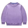 thumbnail image 4 of ShomPort 1-11 Years Outfits for Boys Unisex Crewneck Long Sleeve Trendy Sweatshirt Stretchy Ankle Length Breathable Daily Outwear, 4 of 8