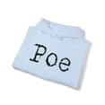 thumbnail image 4 of Edgar Allan Poe Book Lover Poetry Feminist Hoodie, Gifts, Hooded Sweatshirt, 4 of 4