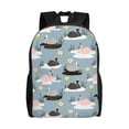 thumbnail image 1 of Disketp Swan Princess On Lake Mochila Unisex de Apertura Lateral Completa, Mochila para Laptop para Escuela, Trabajo y Viajes, 1 of 8