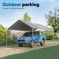 thumbnail image 6 of Quictent 10 ft x 15 ft x 8.5 ft Silver Gray Carport, 6 of 9