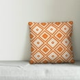 thumbnail image 2 of Creative Products Geo Triangles Orange 16x16 Indoor / Outdoor Pillow, 2 of 2