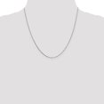 thumbnail image 2 of Leslie's 14K White Gold .8 mm Box Chain (Weight: 2.34 Grams, Length: 20 Inches), 2 of 5