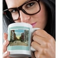 thumbnail image 2 of 3drose, Corner Main and Market Streets, Poughkeepsie, New York Street Scene, 15oz Mug, 2 of 6