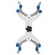 thumbnail image 1 of Laboratory Chemistry Bilateral Iron Burette Clamp Dropper Holder Clip Experiment Fixing AccessoryBurette Clip, 1 of 3