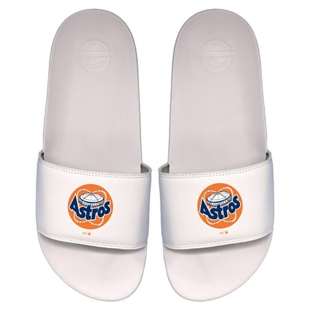 

Youth ISlide White Houston Astros Cooperstown Logo Motto Slide Sandals
