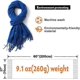 thumbnail image 5 of Bufanda y chal de pashmina de lana para mujeres y hombres, chal de pashmina, manta para bodas, fiestas y niñas, bufandas grandes y suaves., 5 of 5