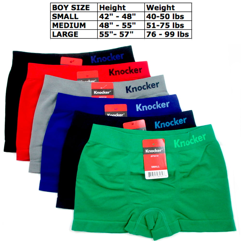 Sweethome Store SHS Seamless Underwear Briefs 6 Pairs for Boys Flag 