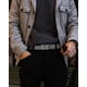 thumbnail image 2 of Cinturón de piel con trinquete CHAOREN para hombre, ajuste personalizable, 2 of 6