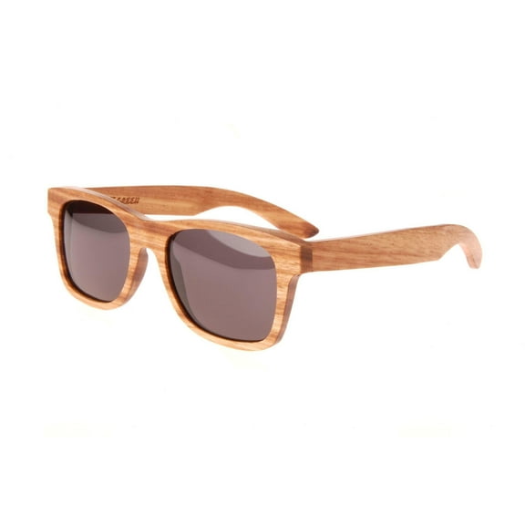 New Premium Wooden Polarized Kona Sassafras Sunglasses 54mm with Grey Lenses