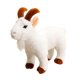 thumbnail image 2 of Peluche de animal, compañero de juegos, ligero, realista, suave, lindo, creativo, de oveja. Blanco, 2 of 9