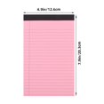 thumbnail image 2 of Miangastore 4 Pcs Bloc-Notes Juridique Ligné pour Bureau Bloc-Notes Détachable A5 Bloc-Notes Mémo Bloc-Notes Multifonction Fournitures de Bureau, 2 of 8
