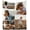 5 Photos Thick, variant on Sublimation Blanket Thick Sublimation Throw Blanket Heat Press Make My Own Blanket White Blank Blanket Custom Blanket Personalized Blanket Customized Blanket Customizable Blanket, 40"x30" Blankets
