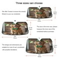 thumbnail image 5 of Qxltty St Patricks Golden Retriever Car Windshield Sunshades Foldable UV Rays Sun Visor Protector Keep Your Vehicle Cool 53×23.5in, 5 of 8